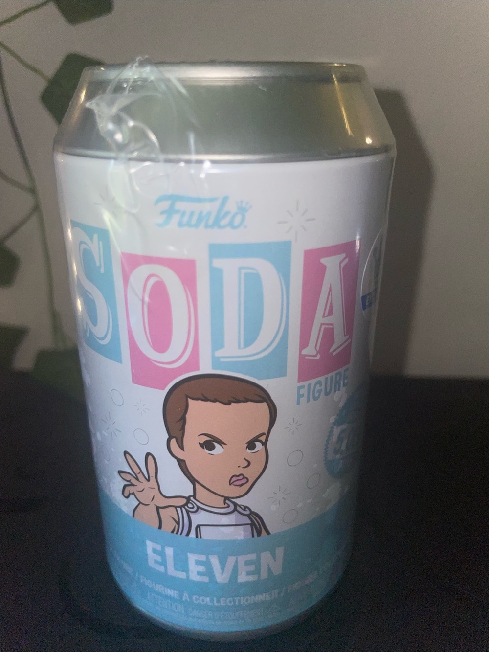 Funko SODA Eleven Can Figure - White, Light Blue & Pink